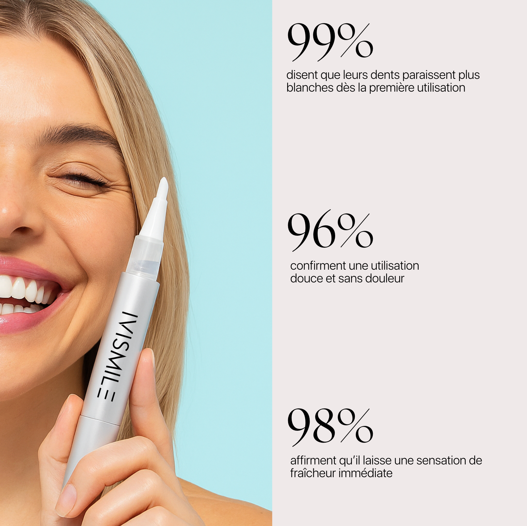 Stylo Sérum Anti-taches – Blanchisseur de dents l 1 Acheté = 1 Offert